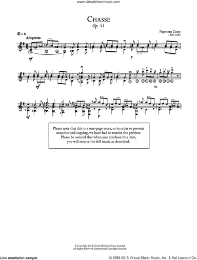 Chasse, Op.51
