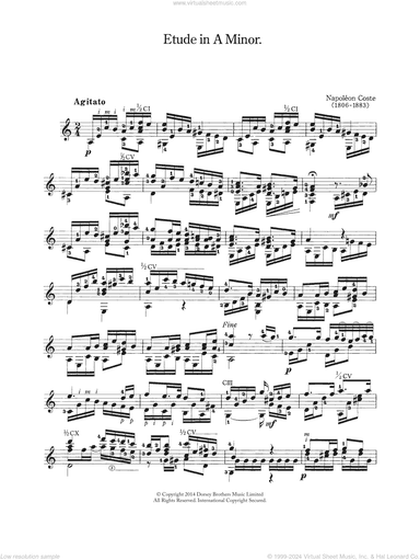 Etude In A Minor