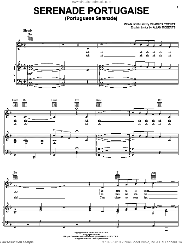 Serenade Portugaise