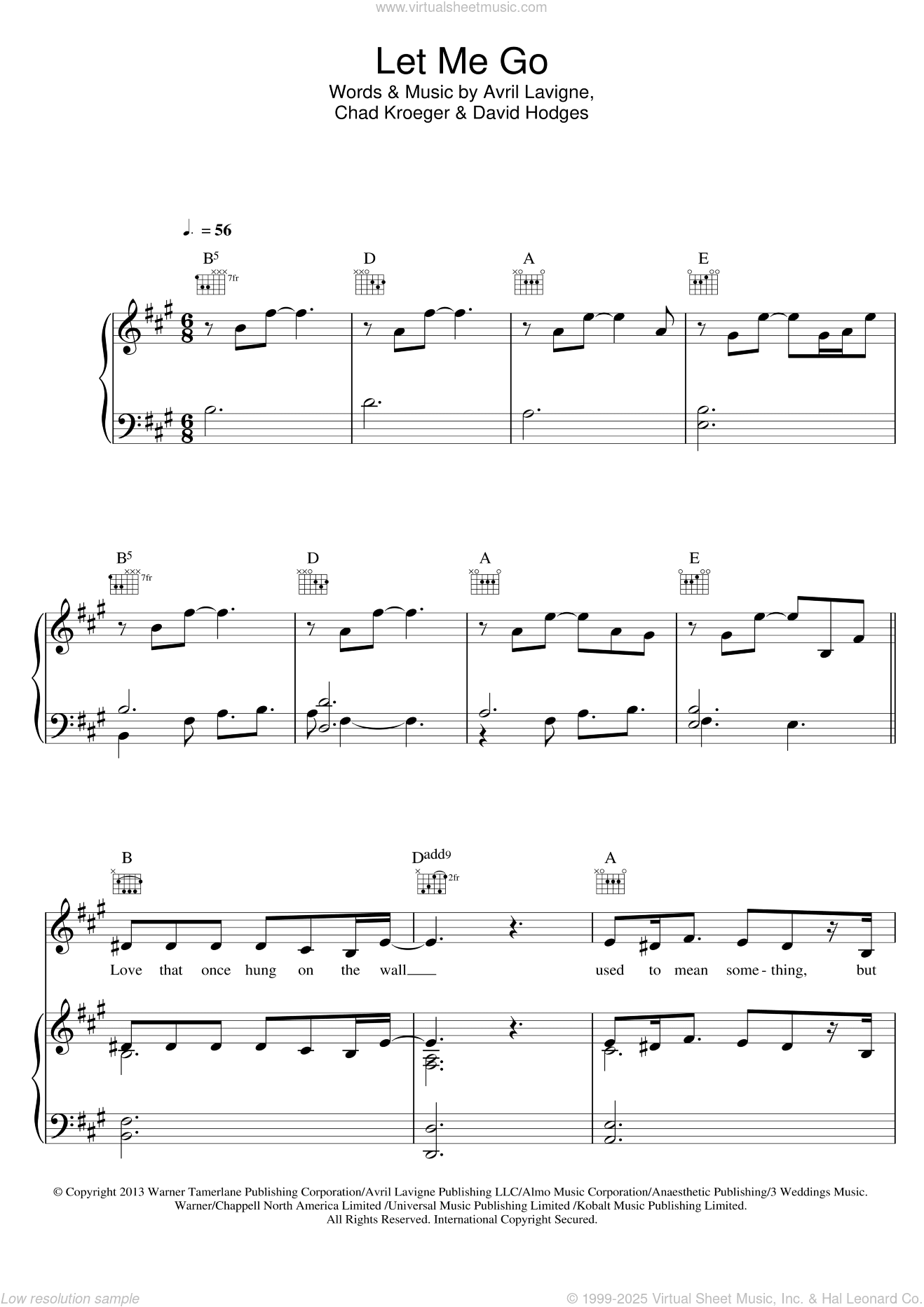 Let Me Go (feat. Chad Kroeger)