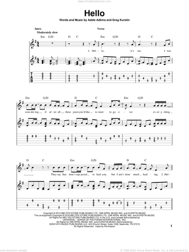 Hello, (intermediate)