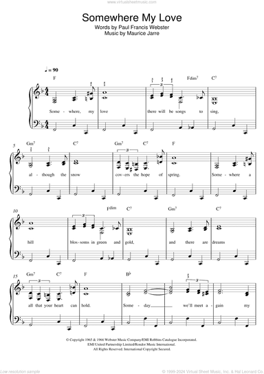 Somewhere My Love (Lara's Theme)