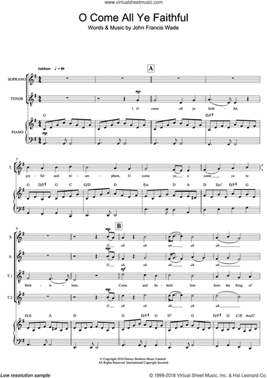 O Come All Ye Faithful