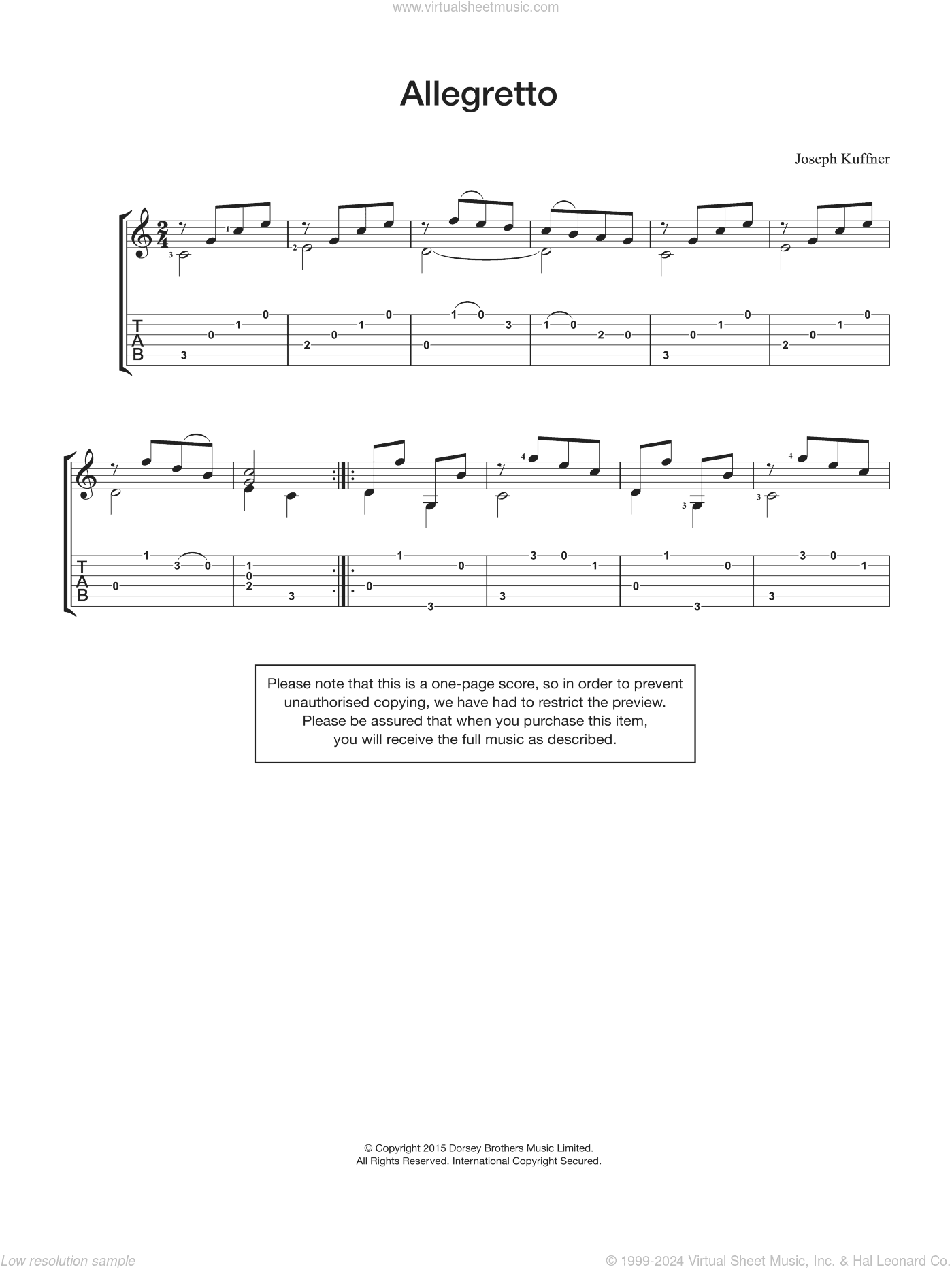 Allegretto