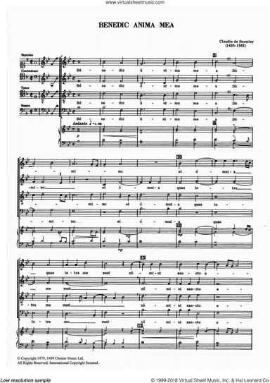 Benedic Anima Mea