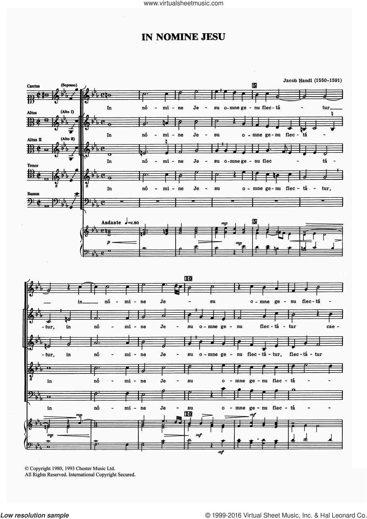In Nomine Jesu