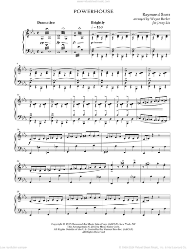 Powerhouse (arr. Wayne Barker)
