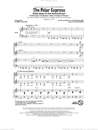 The Polar Express (Holiday Medley) (arr. Audrey Snyder)