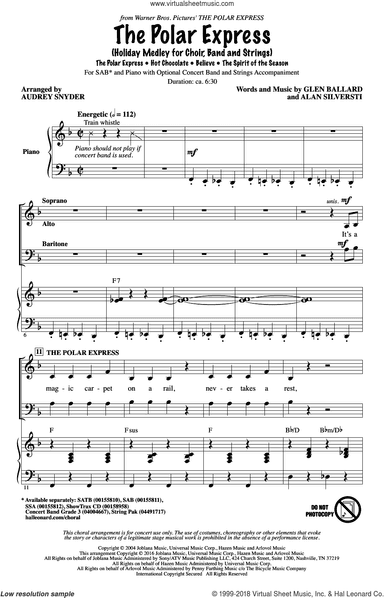 The Polar Express (Holiday Medley) (arr. Audrey Snyder)