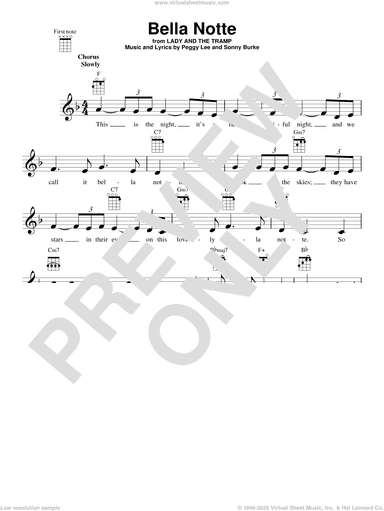 Bella Notte (This Is The Night) (from Lady And The Tramp)