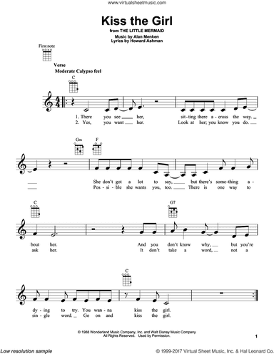 Kiss The Girl (from The Little Mermaid)