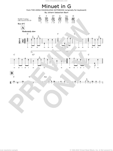 Minuet In G