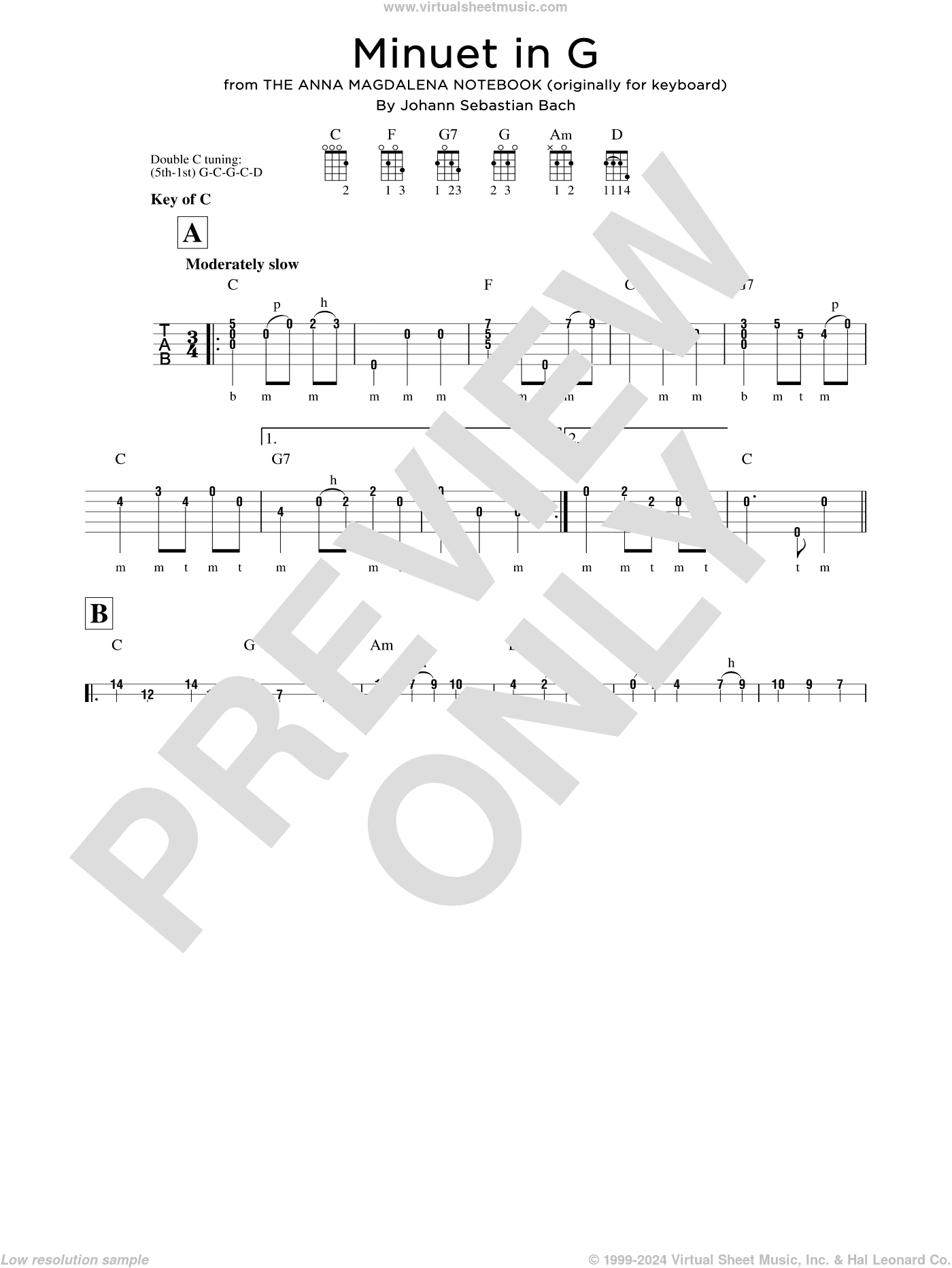 Minuet In G