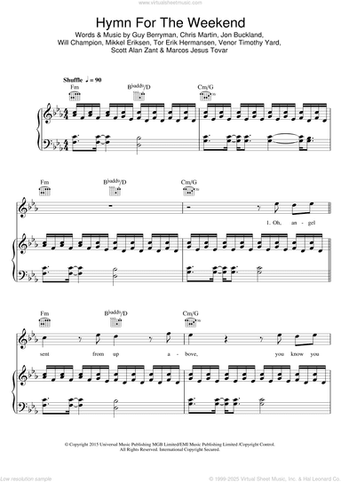 Hymn For The Weekend