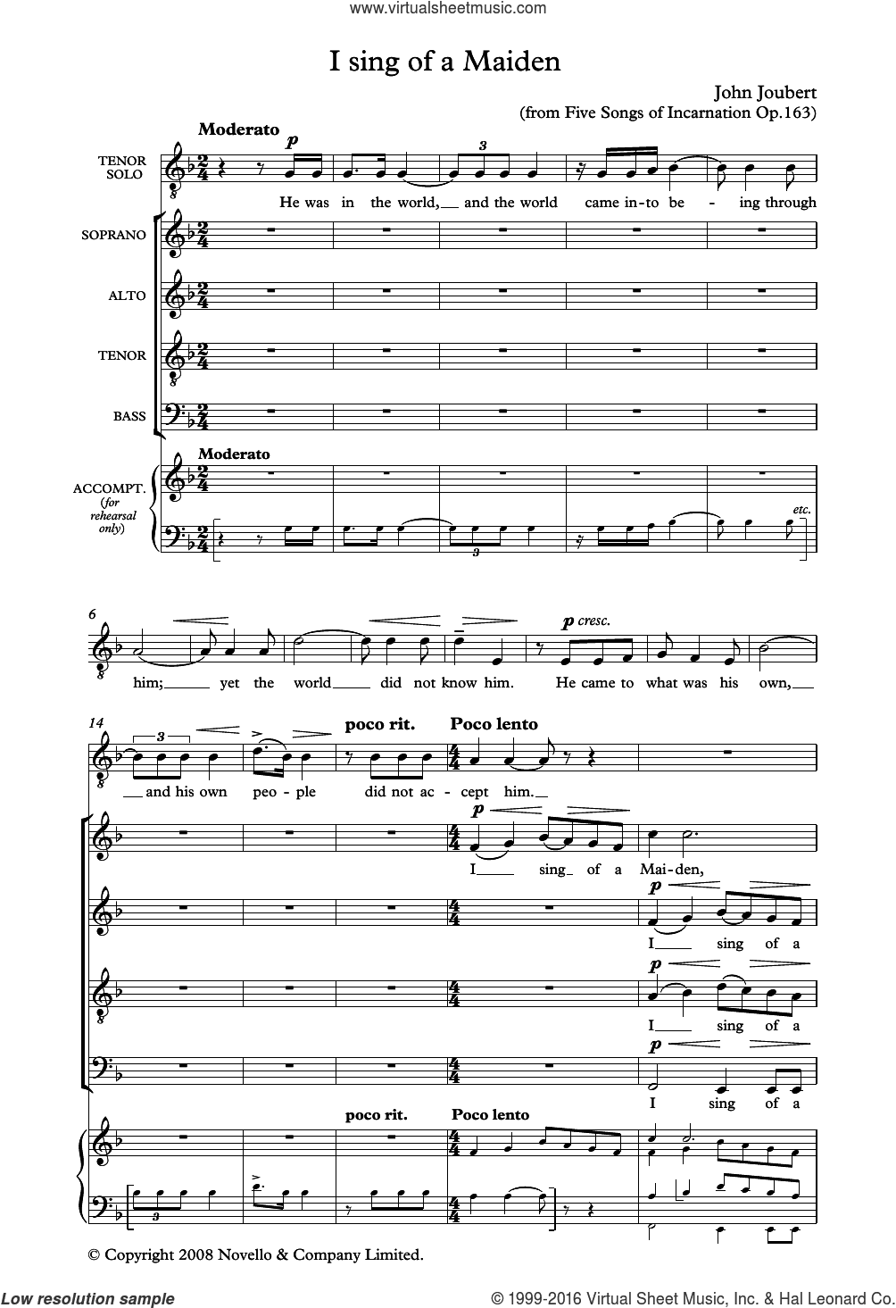 I Sing Of A Maiden