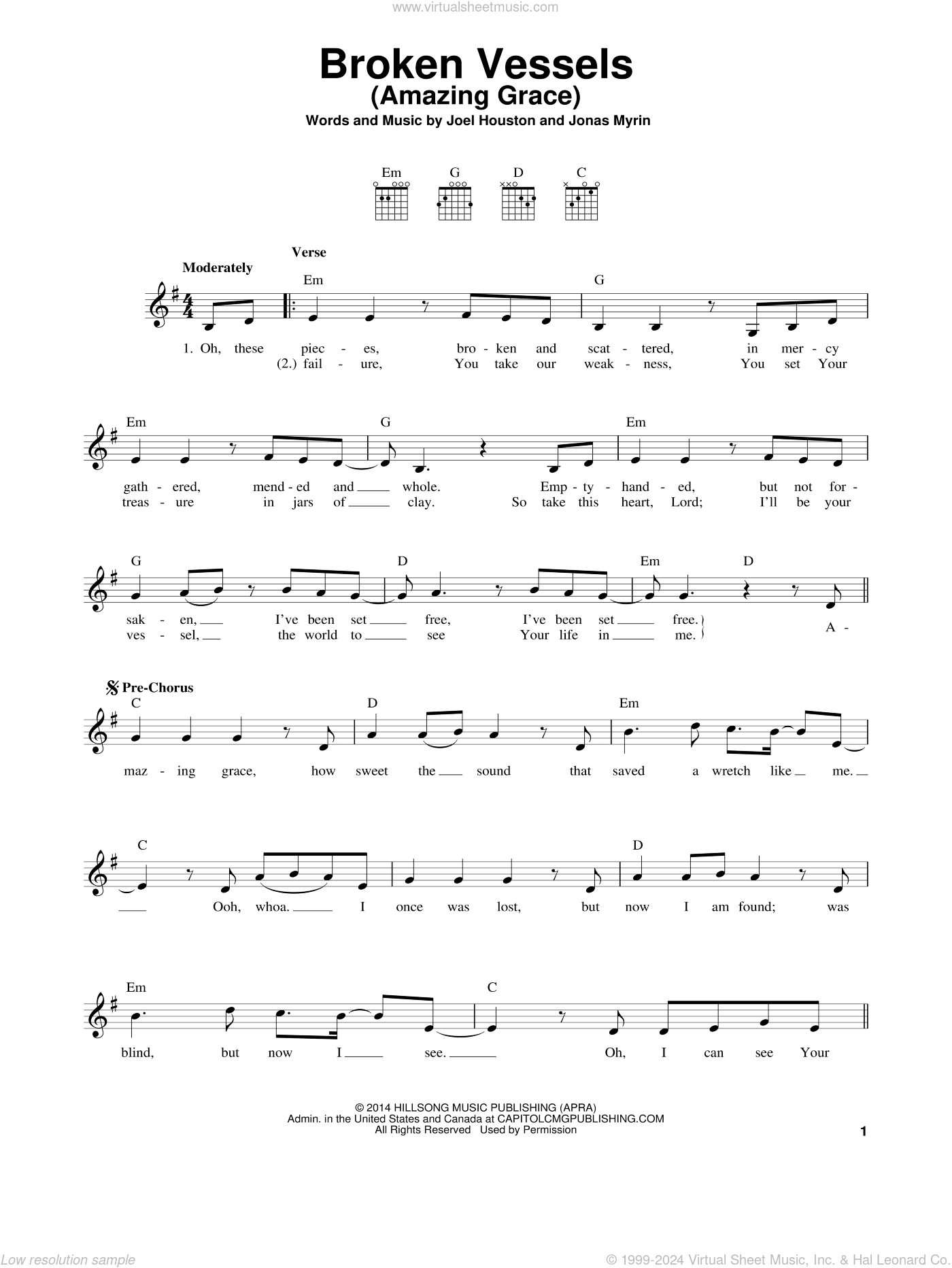 Broken Vessels (Amazing Grace)