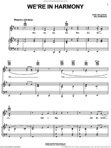 We're In Harmony