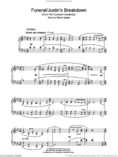 Funeral/Justin's Breakdown (from The Constant Gardener)
