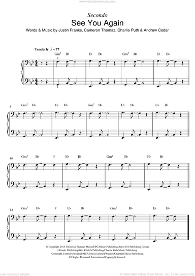 See You Again (featuring Charlie Puth)