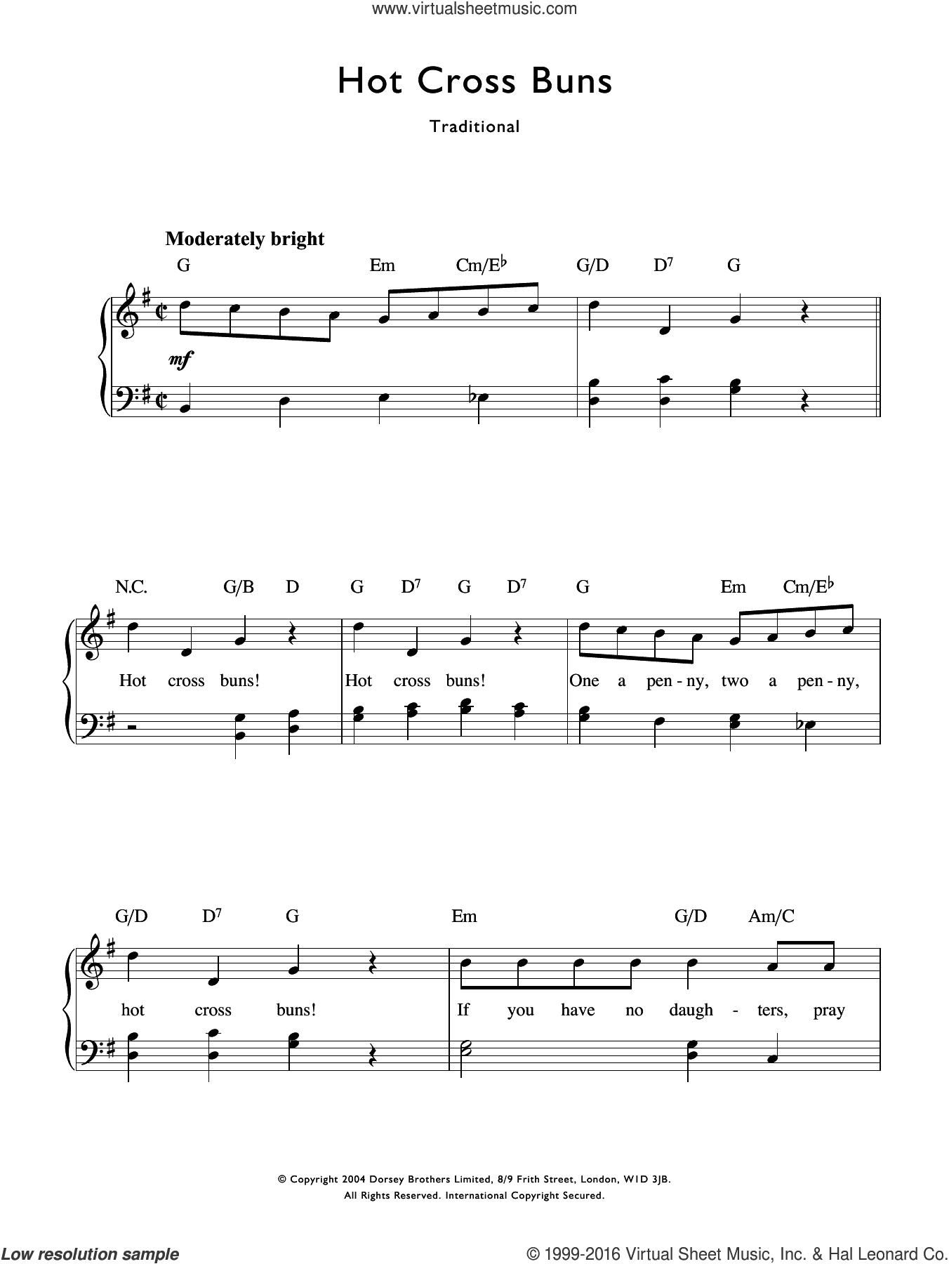 Hot Cross Buns