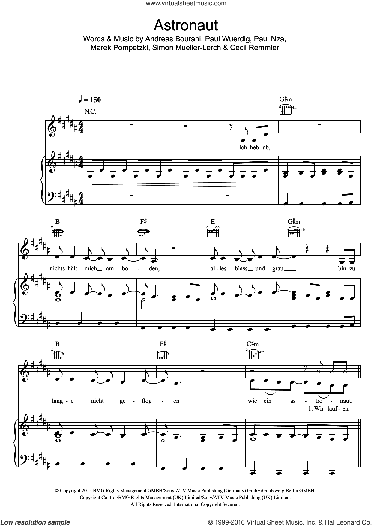 Astronaut (featuring Andreas Bourani)