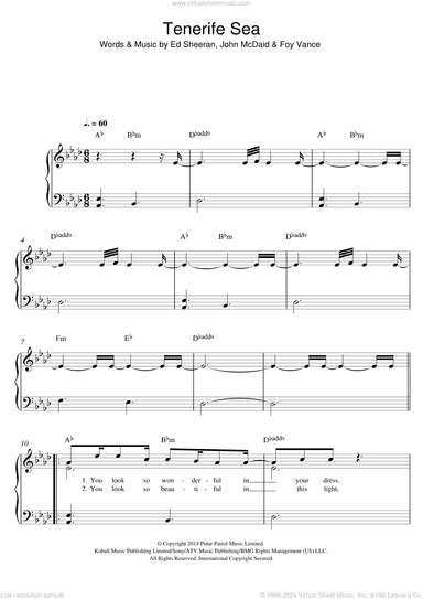 Tenerife Sea, (easy)