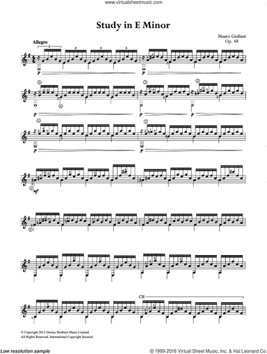 Study In E Minor