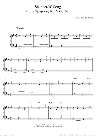 Shepherds' Song (from Symphony No. 6, Op. 68)