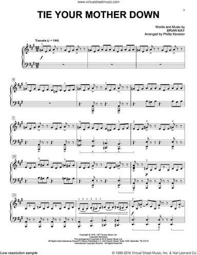 Tie Your Mother Down [Classical version] (arr. Phillip Keveren)
