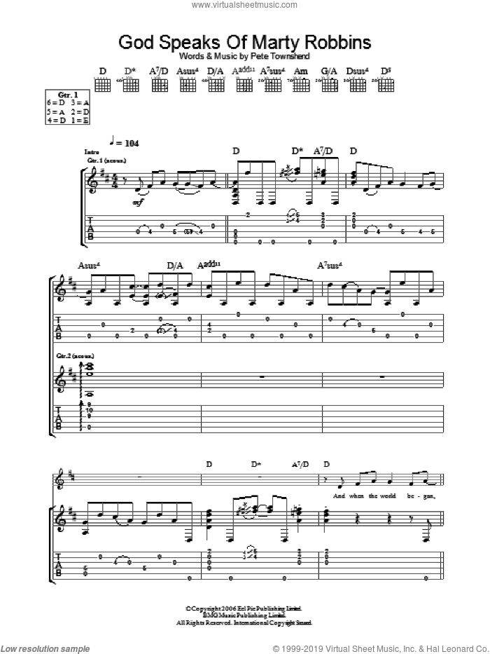 God Speaks Of Marty Robbins