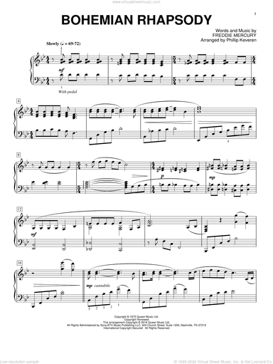 Bohemian Rhapsody [Classical version] (arr. Phillip Keveren)