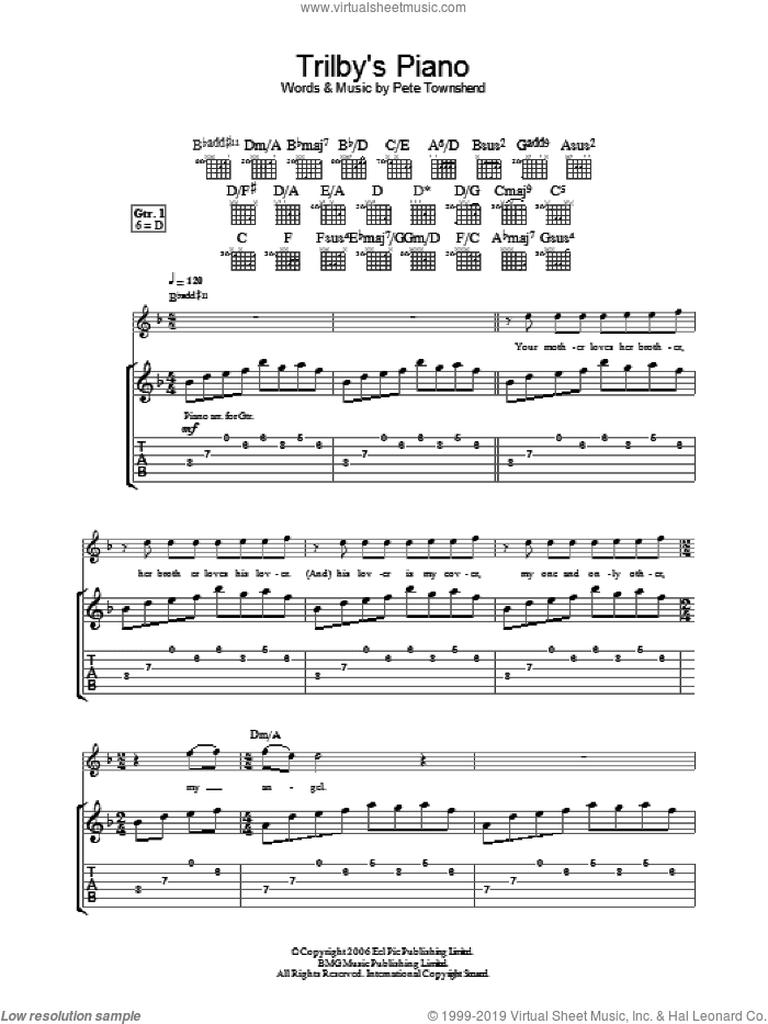Trilby's Piano