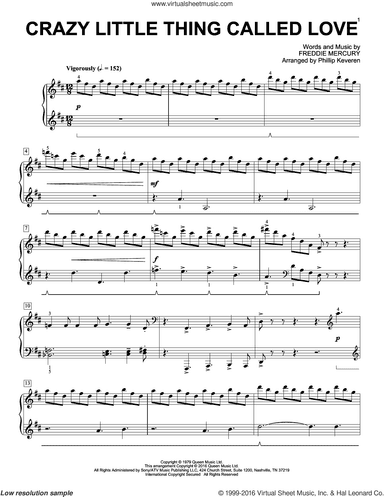 Crazy Little Thing Called Love [Classical version] (arr. Phillip Keveren)