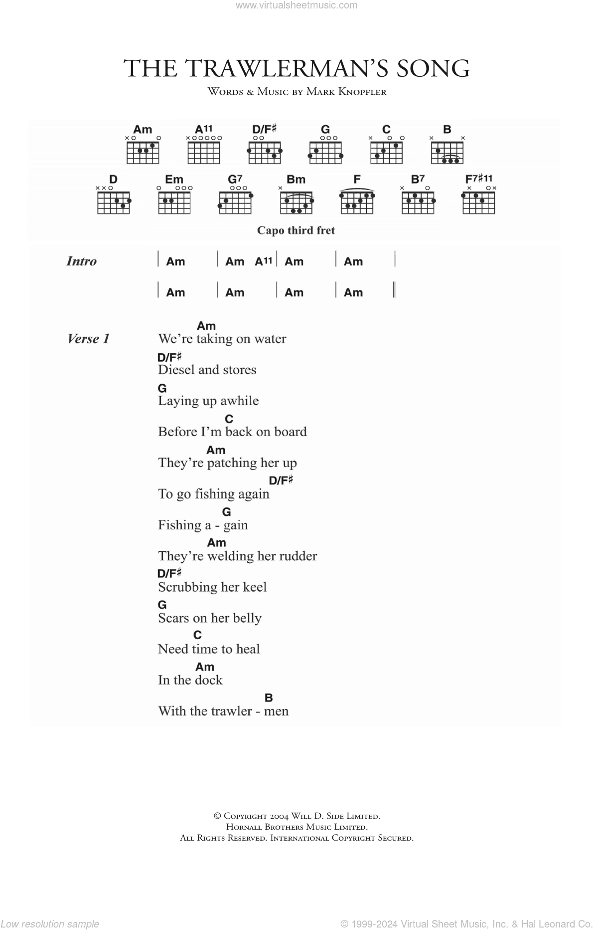 The Trawlerman's Song
