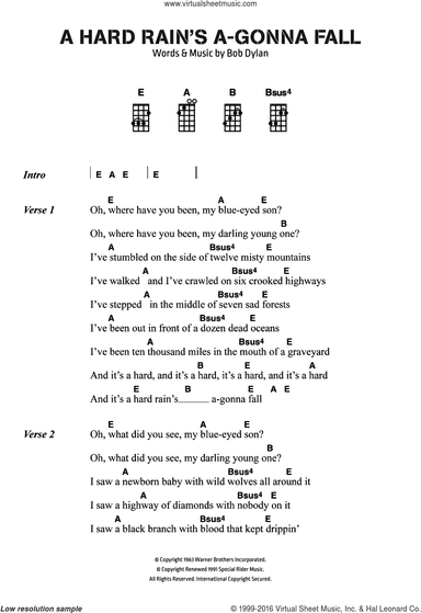 A Hard Rain's A-Gonna Fall