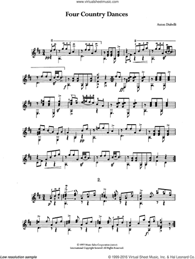 Four Country Dances