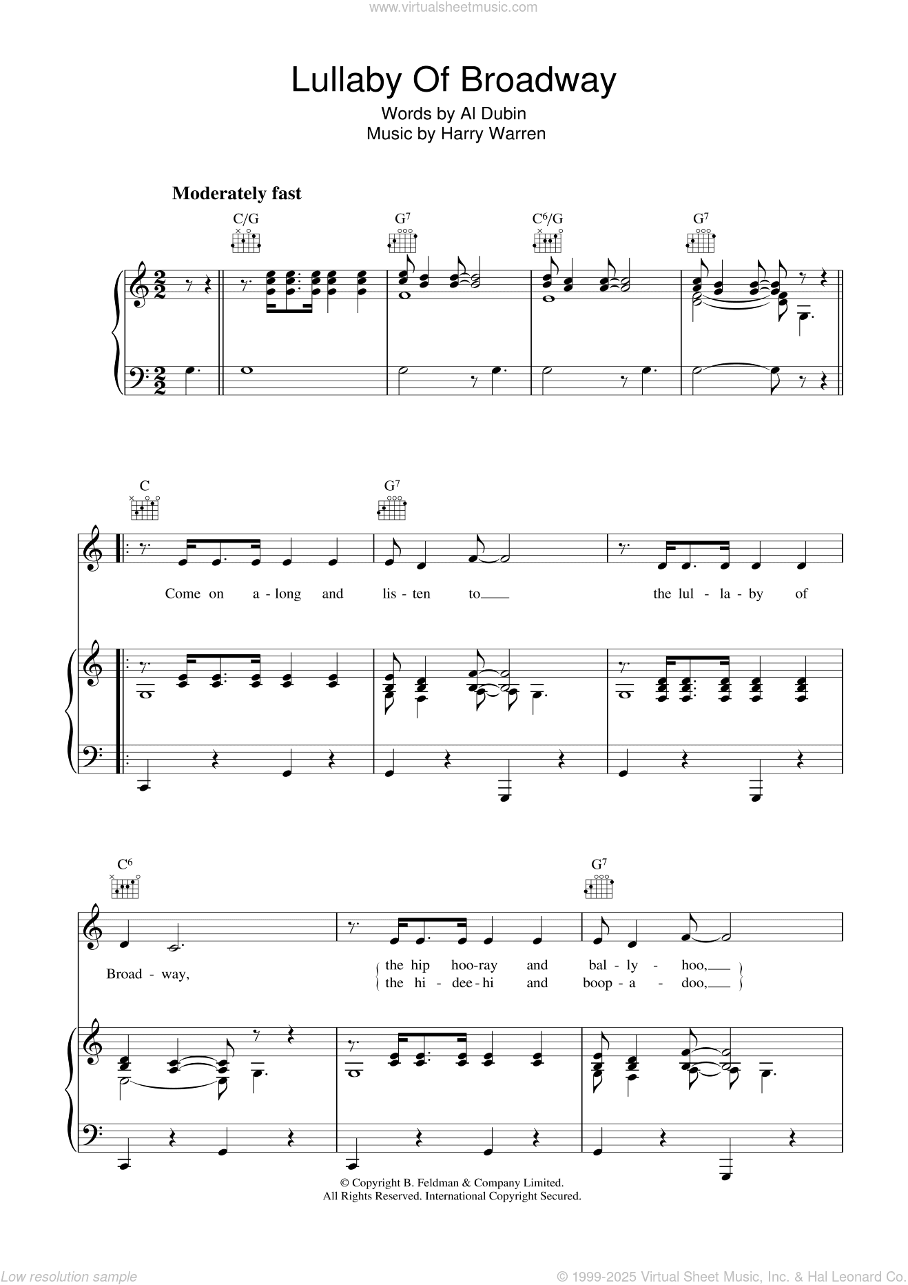 Lullaby Of Broadway