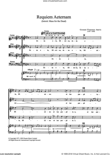Requiem Aeternam: Introit
