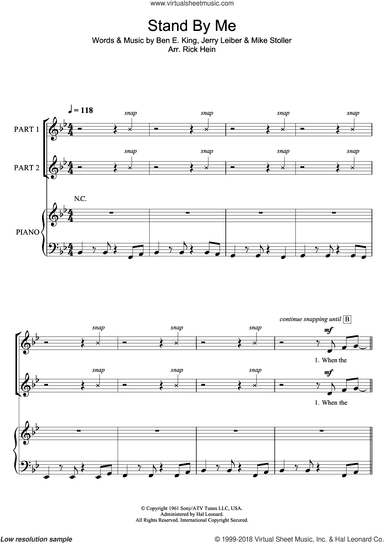Stand By Me (arr. Rick Hein)