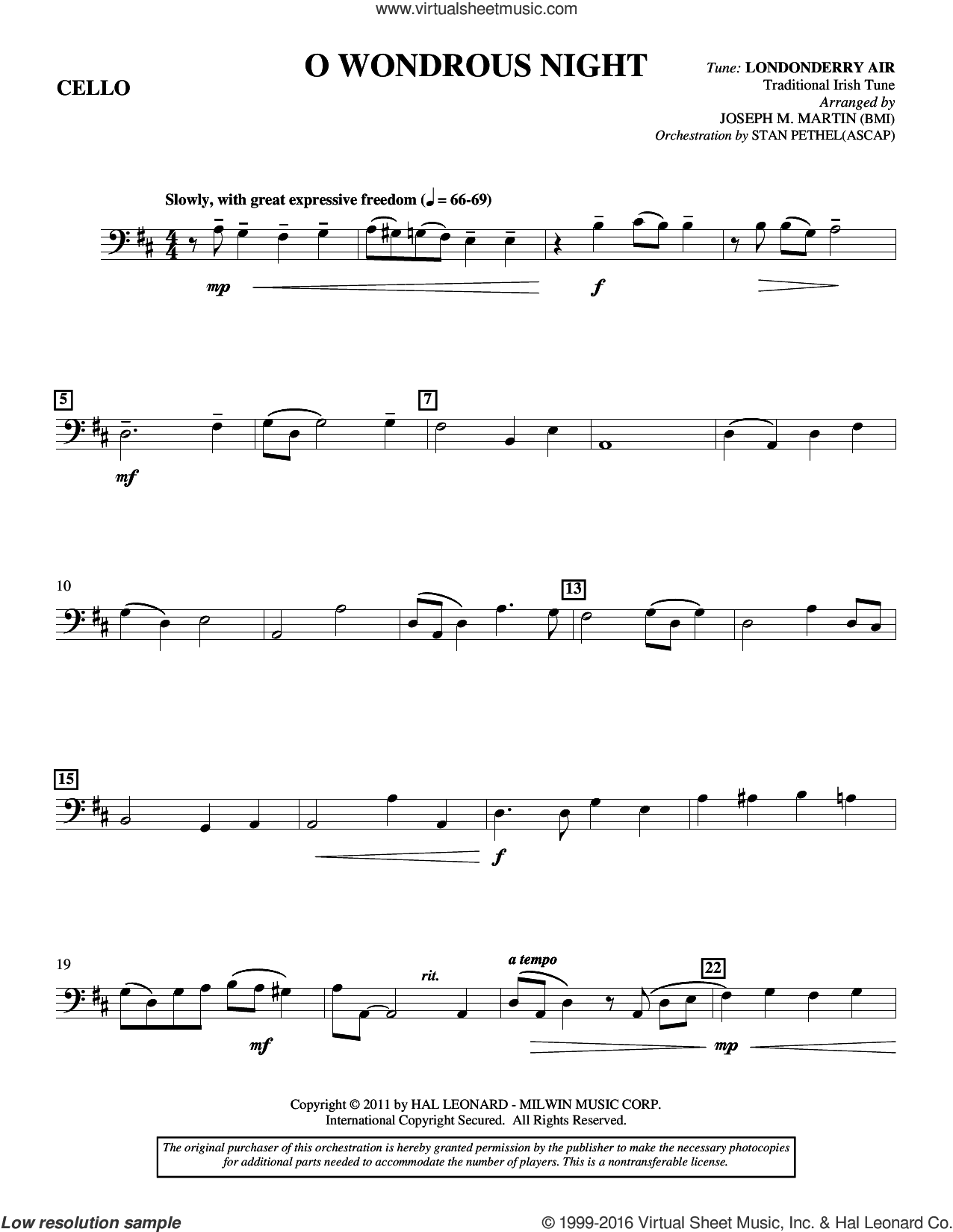 O Wondrous Night
