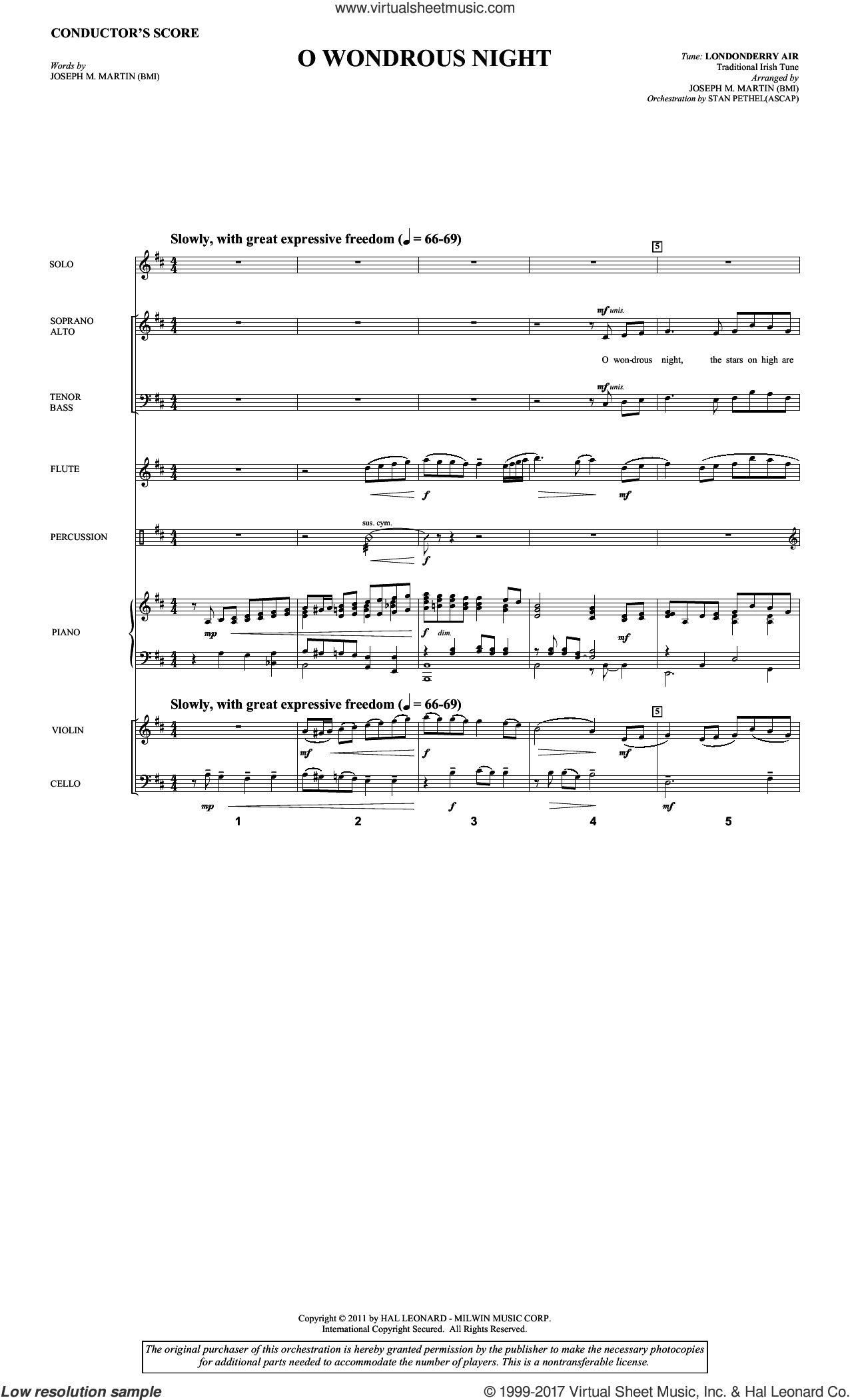 O Wondrous Night (Consort) (COMPLETE)