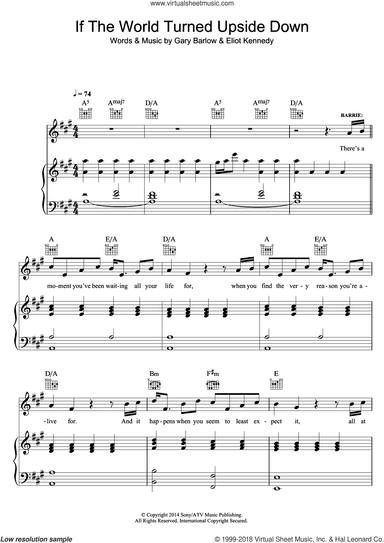 If The World Turned Upside Down (from 'Finding Neverland')