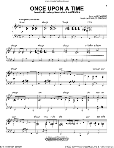 Once Upon A Time [Jazz version] (arr. Brent Edstrom)