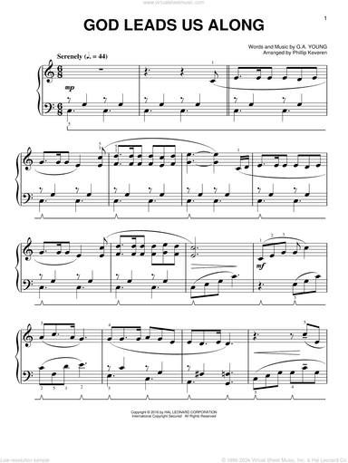 God Leads Us Along [Classical version] (arr. Phillip Keveren)