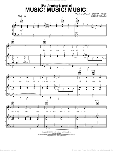 (Put Another Nickel In) Music! Music! Music!