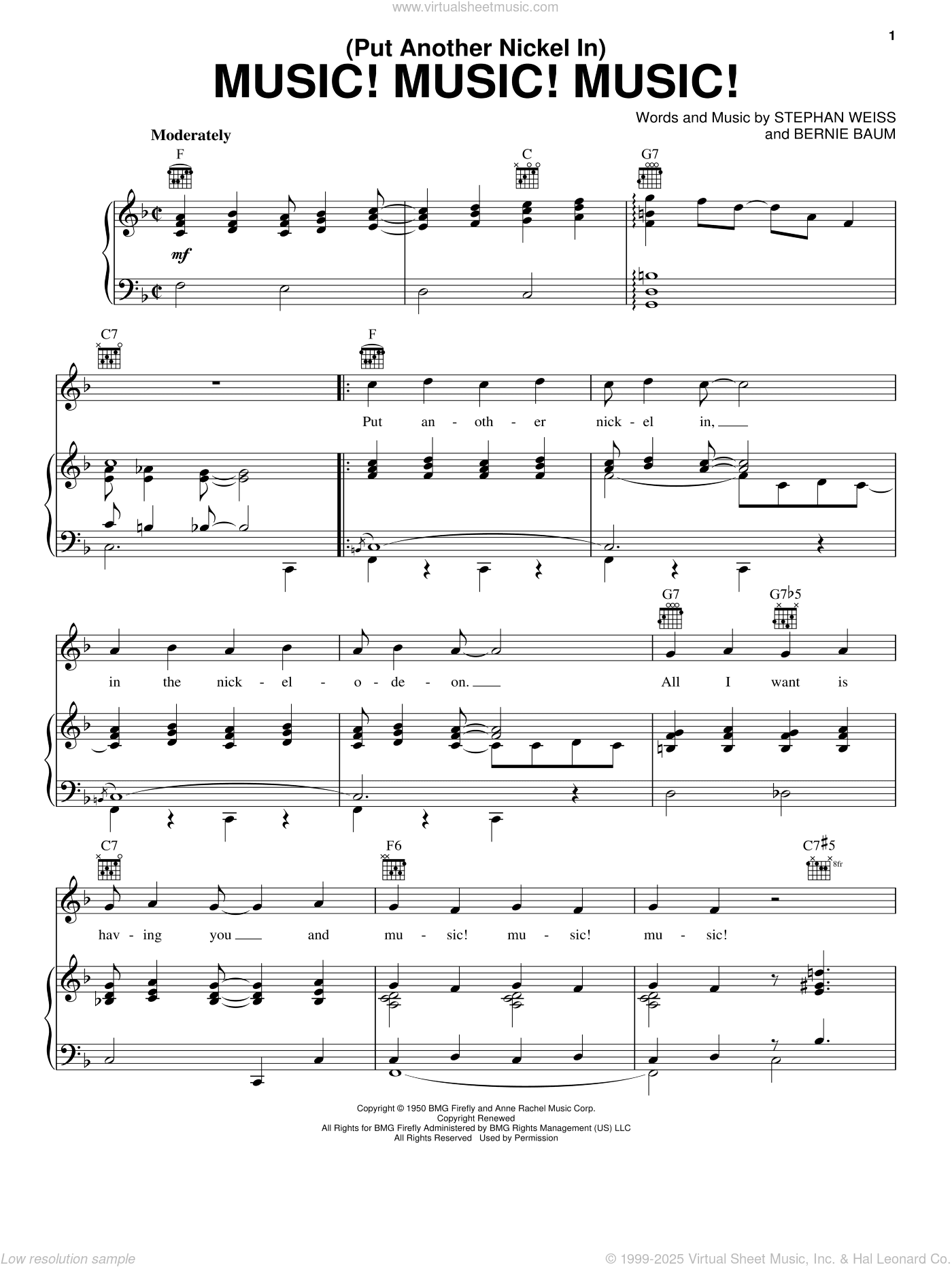(Put Another Nickel In) Music! Music! Music!