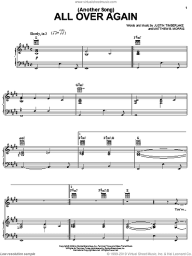 (Another Song) All Over Again