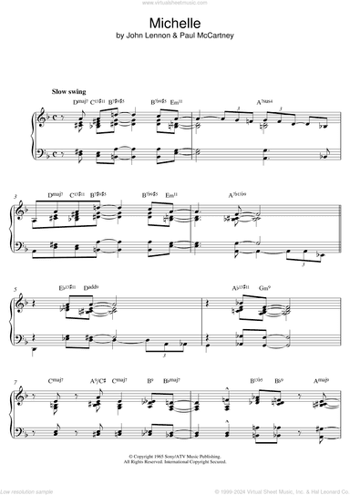 Michelle (Jazz version)