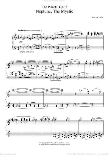 The Planets, Op. 32 - Neptune, The Mystic