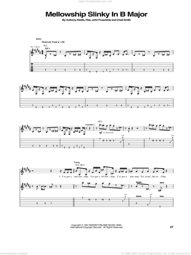 Mellowship Slinky In B Major